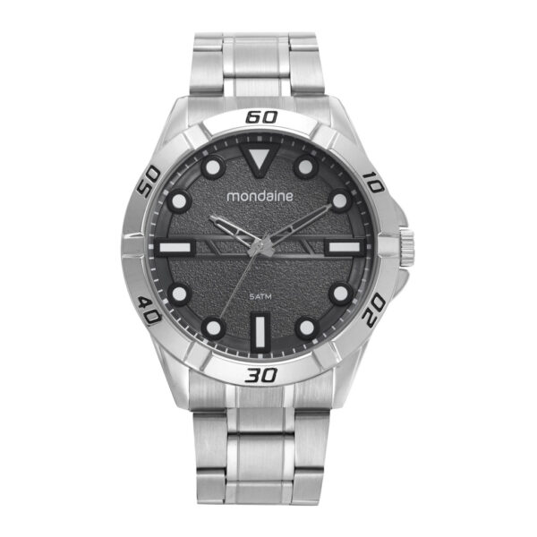 Relogio Mondaine Masculino 32558G0Mvne3 Casual Prateado