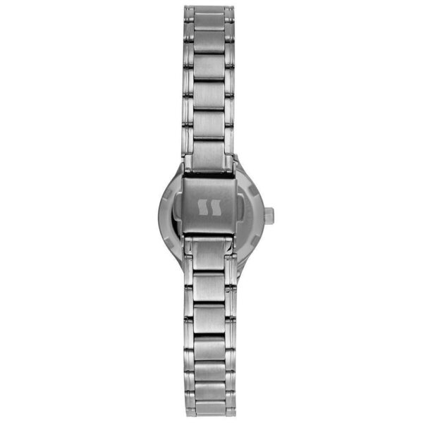 Relógio Feminino Aço Cristais Prata Seculus 44190L0Svna2 - Image 2