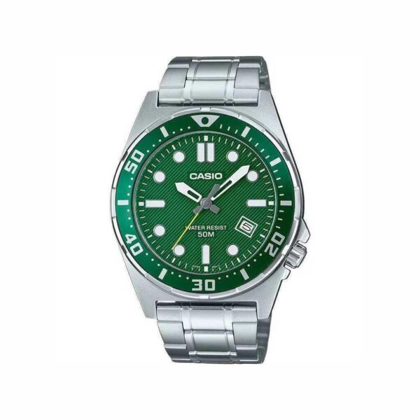 Relógio Casio Collect Stardard Verde - Mtd-135D-3Avdf