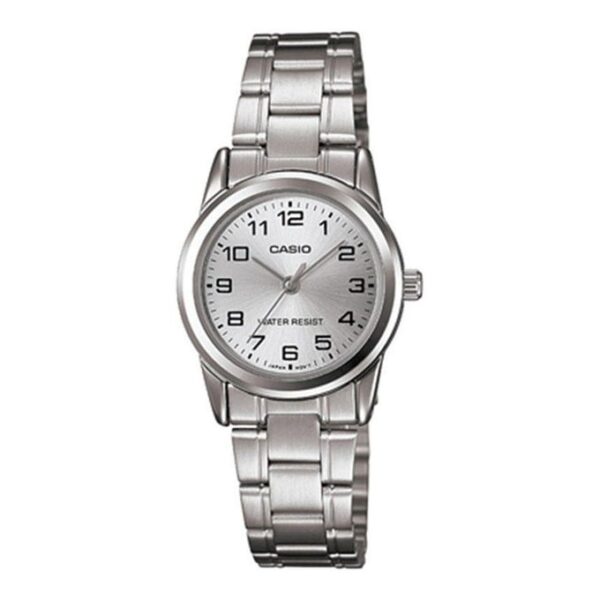 Relógio Feminino Casio Ltp-V001D Prata Analógico