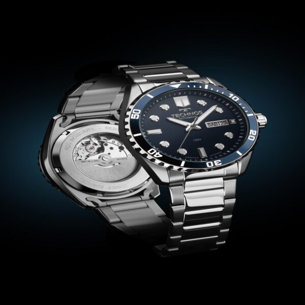 Relógio Technos Masculino Automático Prata 8205Ox/1A - Image 5