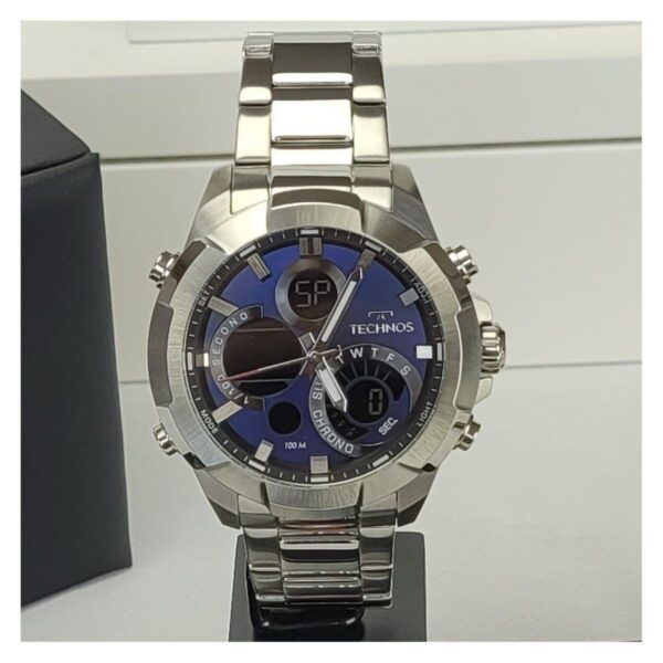 Relogio Technos Masculino Performance Ts Prata W23721Aac/1A - Image 3