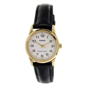 Relógio Feminino Casio Ltp-V001Gl 7Bu Dourado Analógico