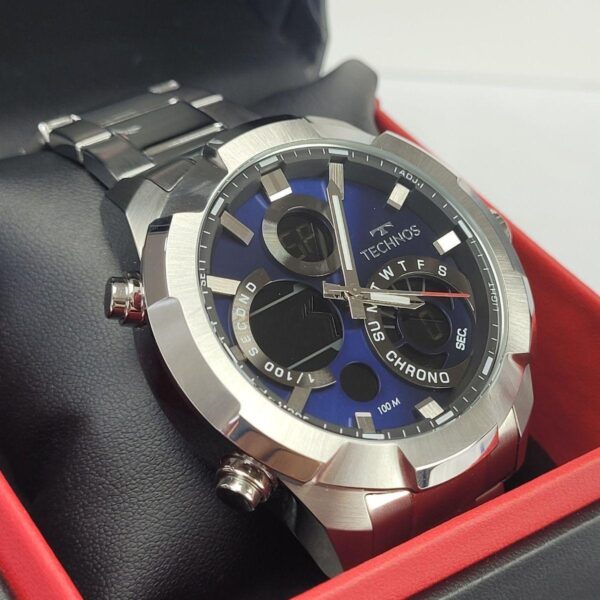 Relogio Technos Masculino Performance Ts Prata W23721Aac/1A - Image 8