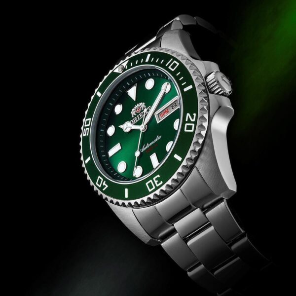 Relógio Orient Masculino Automático Verde F49Ss027Nh E1Sx - Image 4