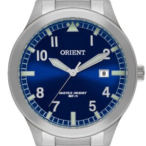 Relógio Orient Masculino Mbss1361 D2sx Azul Aço Analogico