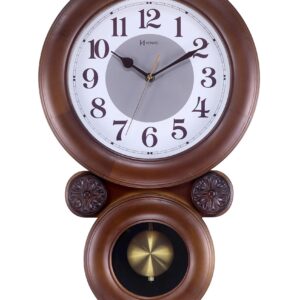 Relógio De Parede Musical Com Pêndulo Herweg 530014