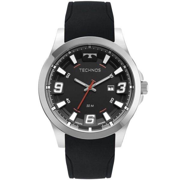Relógio Masculino Technos Sport Racer Preto 2115Mxs/2P