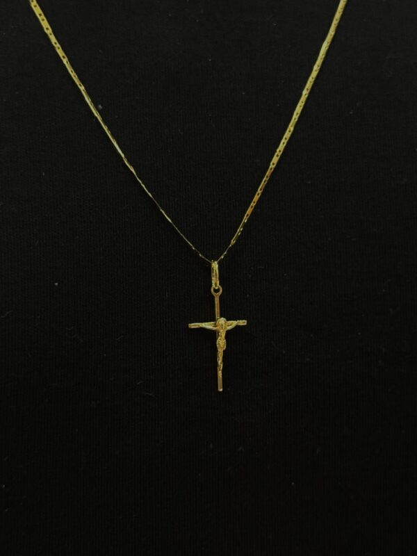 PINGENTE DE JESUS NA CRUZ COM OURO 18K - Image 2