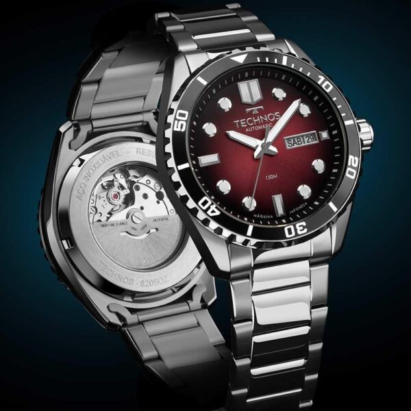 Relógio Technos Masculino Automático Acqua 8205Pa/1R - Image 3