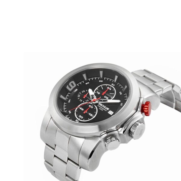 Relógio Seculus Masculino Prata Cronógrafo 44175G0SVNA1 - Image 3