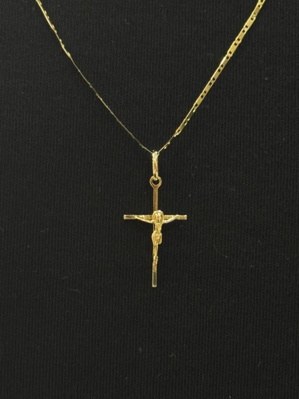 PINGENTE DE JESUS NA CRUZ COM OURO 18K - Image 4