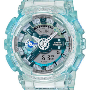 Relógio Casio G-shock Virtual World Tour Verde Gma-s110vw-2a