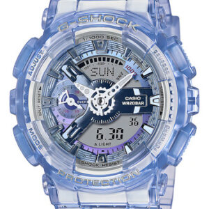 Relógio Casio G-shock Virtual World Tour Azul Gma-s110vw-6ad