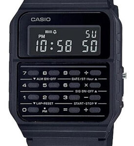 Relógio Casio Unissex Calculadora Data Bank Ca-53wf-1bdf Cor Da Correia Preto