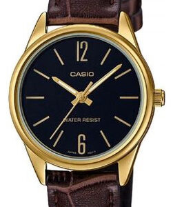 Relógio Casio Collection Feminino Dourado Ltp-v005gl-1budf
