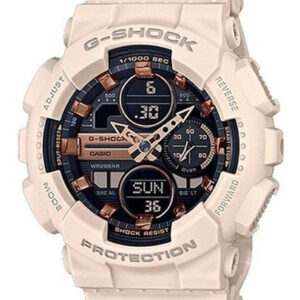 Relógio Casio Feminino G Shock Gma-s140m-4adr Correia Rosa