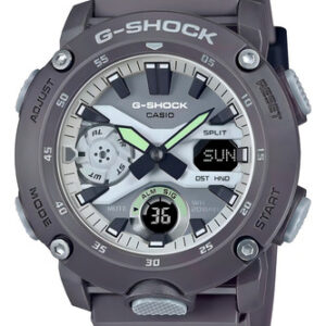 Relógio Cinza De Carbono/aço G-shock Ga-2000hd-8a Masculino