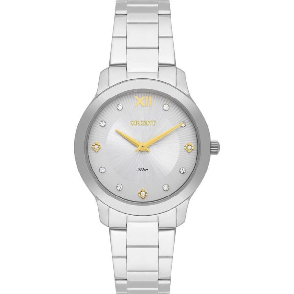 Relógio Orient Feminino Ref: Fbss0134 S3Sx Casual Prateado