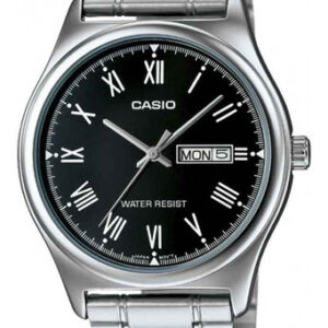 Relógio Casio Masculino Collection Mtp-v006d-1budf Cor Da Correia Prateado