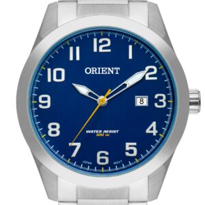 Relógio Orient MBSS1360 D2sx Masculino Aço Inox Azul 4,5cm