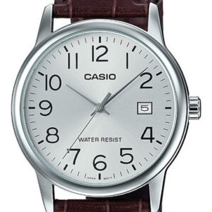 Relógio Casio Masculino Collection Couro Mtp-v002l-7b2udf-br